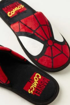 Discount ❤️ Intimissimi Men Spider-Man Mask Slippers Spiderman Mask ⌛