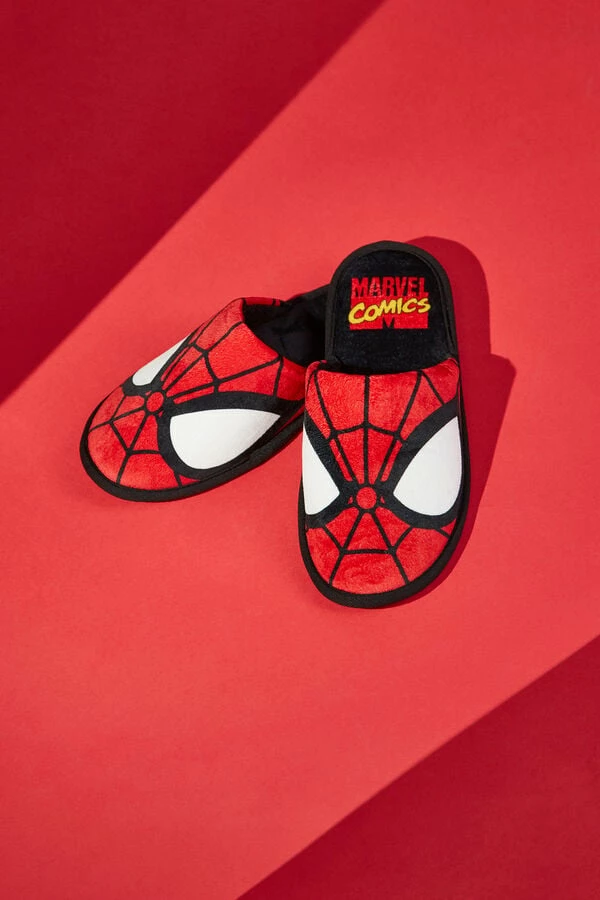 Discount ❤️ Intimissimi Men Spider-Man Mask Slippers Spiderman Mask ⌛ - Image 2