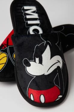 Best deal 🧨 Intimissimi Men ©Disney Mickey Mouse Slippers Black 😉