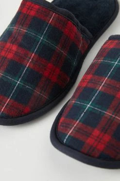 Best reviews of 🥰 Intimissimi Men Tartan Slippers Red Tartan Print 🧨
