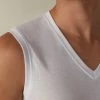 Coupon 😀 Intimissimi Men Wide-Strap Supima Cotton Tank Top White 🔥