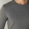 Wholesale 🔥 Intimissimi Men Long-Sleeve Stretch Supima Cotton Top Midnight Blue 🛒