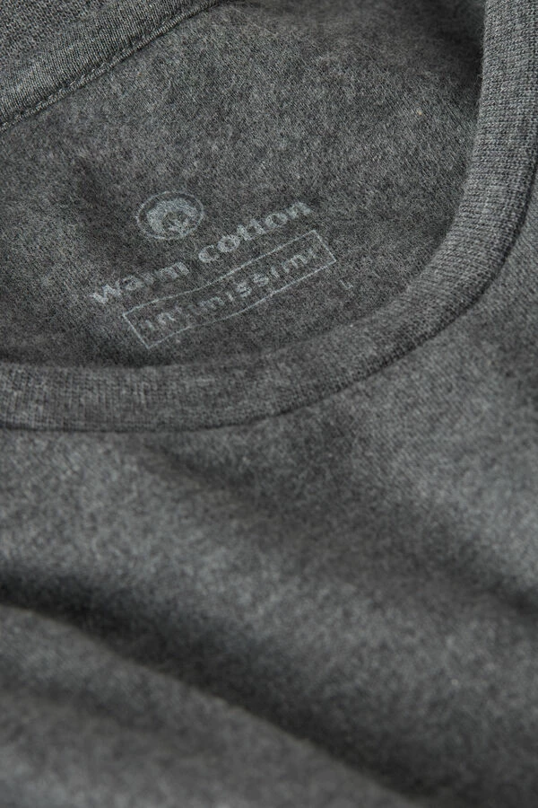 Cheap ๐ Intimissimi Men Long Sleeve Top In Warm Cotton Midnight Blue ๐ฏ - Image 3