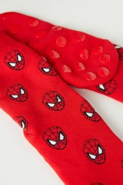 Best Sale 🎉 Intimissimi Men Marvel Spider-Man Non-slip 🧦 Socks Red 🔥
