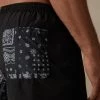 Best Pirce ✨ Intimissimi Men Bandana Print Swim Trunks Black Bandana Print 🎉