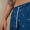 Best reviews of 🤩 Intimissimi Men Diver Print Swim Trunks Blue Diver Print 🎉