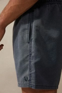Discount 😍 Intimissimi Men Washed Dotted Swim Trunks Stone Washed Grey Dot 🌟