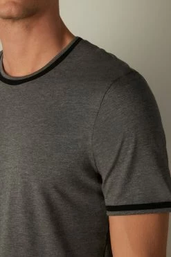 Best reviews of 🔥 Intimissimi Men Cropped Basic Supima® Cotton Pajamas Midnight Blue 💯