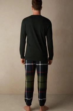 Coupon ๐ฅ Intimissimi Men Grumpy Full Length Pajamas Midnight Green โค๏ธ