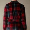 Best deal 😉 Intimissimi Men Tartan Fleece Robe Red Tartan Print 👍