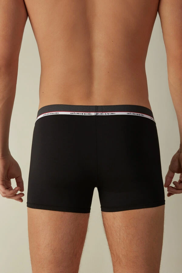Best Sale 😍 Intimissimi Men Micromodal Boxers Black ✔️ - Image 3