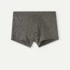 Promo 😍 Intimissimi Men Scooter Boxers In Stretch Supima® Cotton Grafite Mel. St.scooter 🧨