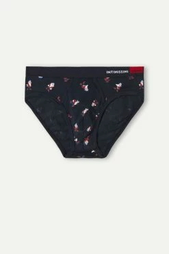 Flash Sale 🎉 Intimissimi Men Grumpy Briefs In Stretch Supima® Cotton Midnight Blue Grumpy Print 😍