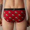 Wholesale 🔔 Intimissimi Men Marvel Hulk 🔔 Christmas Briefs In Stretch Supima® Cotton Rosso St.hulk Natale 🛒
